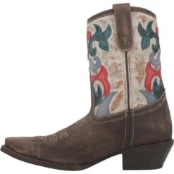 Dan Post® Ladies Jenna Leather Western Design Snip Toe Bootie 52406 -Ariat Store 01 52406 BN170 big 63b9963f 9c5f 4450 b4f4 d50032d25111
