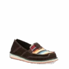 Ariat® Ladies Cruiser Chocolate Fudge Red Serape Print Shoes 10021153 -Ariat Store 10021153