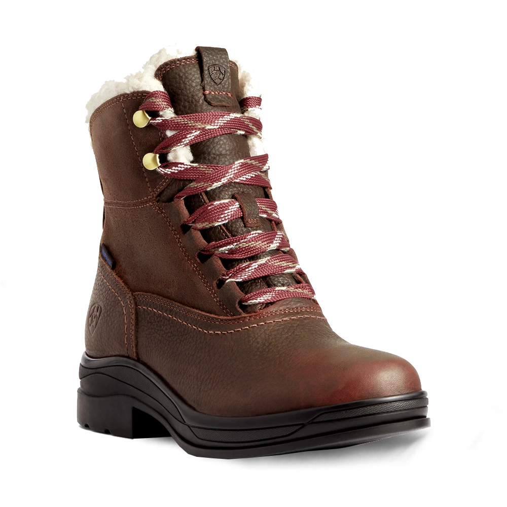Ariat Ladies Harper Waterproof Dark Brown Lace-Up Boots 10038296 3 Ariat Ladies Harper Waterproof Dark Brown Lace-Up Boots 10038296