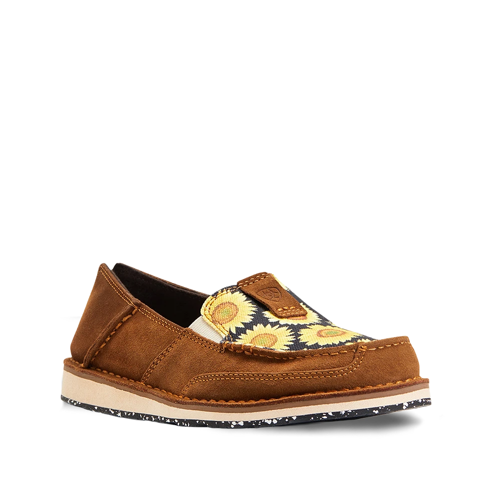 Ariat Ladies Cruiser Peanut & Field Of Sun Print Shoes 10040356 3 Ariat Ladies Cruiser Peanut & Field Of Sun Print Shoes 10040356