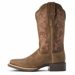 Ariat® Ladies Hybrid Rancher Stretchfit Pebble Pull On Boots 10042385 -Ariat Store 10042385d