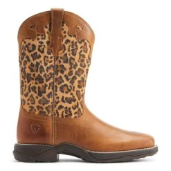 Ariat® Ladies Anthem Savanna Tortuga & Leopard Print Tan Boots 10044410 -Ariat Store 10044410 side11