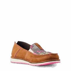 Ariat® Ladies Cruiser Western Aloha Hula Print Tan Shoes 10044514