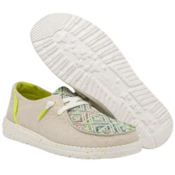 Hey Dude Ladies Wendy Playa Fiesta Beach Party Slip On Shoe 121410596 -Ariat Store 121410596 WENDY PLAYA FIESTA BEACH PARTY LEFT 33