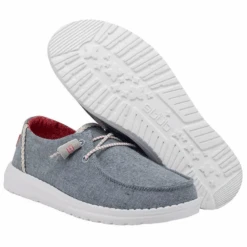 Hey Dude® Ladies Wendy Chambray Braid Indigo Slip On Shoes 121415704 -Ariat Store 121415704 2 f7e1e379 f78a 4f48 a2b8 dd774a791a92