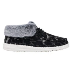 Hey Dude Ladies Britt Abstract Grey Leopard Shoes 121773280 -Ariat Store 121773280 BRITT ABSTRACT GREY LEOPARD 1