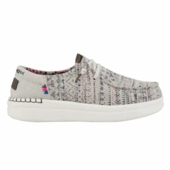 Hey Dude Ladies Wendy Rise Boho White Slip On Shoe 121940213 -Ariat Store 121940213A