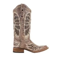 Corral Boots Corral Ladies Brown/Black Wing & Cross Sequence Square Toe Boots A1197 -Ariat Store 12 3f764c7c 4390 44a8 a553 e2f63968d03e