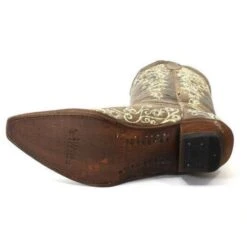 Corral Boots Corral Ladies Lisa Snip Distressed Brown Bone Embroidery Boots A1094 -Ariat Store 12 5cdca784 ecc0 40f0 9464 3dba8b1b57a5
