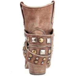 Circle G By Corral Ladies Studded Strap Ankle Cowgirl Boots P5042 -Ariat Store 12 b7c733e4 5d26 49b9 8596 0549522928a9
