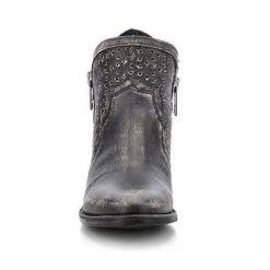 Circle G By Corral Ladies Shortie Black/Grey Cutout Bootie Q0001 -Ariat Store 1 471942f2 45b2 43a3 b9a9 397c7d03dc07