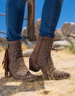 Double D Ranch By Old Gringo Boogie Brown Studs Fringe Boots DDBL022-1 -Ariat Store 1 8f9d644d 57f8 4ace b6e3 22dda90bcaaf