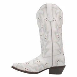 Laredo® Ladies Adrian Embroidered White Western Boot 52419 -Ariat Store 52419c