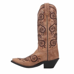 Laredo® Ladies Whirlaway Taupe Brown Western Boots 52422 -Ariat Store 52422c