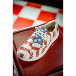 Ariat Ladies Hilo Distressed Flag Slip On Shoes 10040317 -Ariat Store 546548