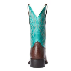 Ariat® Ladies Turquoise & Dark Cottage Cattle Drive Boots 10033870 -Ariat Store 57 78bff7de 6926 4221 a1e7 b3a23c386084