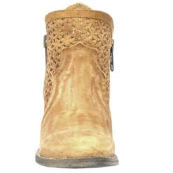Circle G By Corral Ladies Tan Cutout Shortie Boot Q0002 -Ariat Store 57 ea30c471 9242 43eb 9ae0 c63790c1f29e