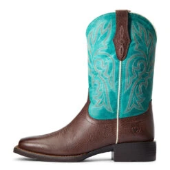 Ariat® Ladies Turquoise & Dark Cottage Cattle Drive Boots 10033870 -Ariat Store 57 eaadc67d a6f9 4c2e a193 5d964a868669