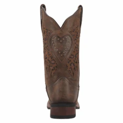 Laredo® Ladies Emmylou Leopard Print Inlay Brown Western Boots 5889 10 Laredo® Ladies Emmylou Leopard Print Inlay Brown Western Boots 5889 -Ariat Store 5889d