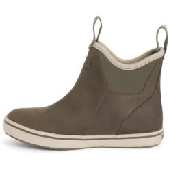 XTRATUF Ladies Olive Waterproof Leather Ankle Deck Boots XWAL-303 -Ariat Store 71ilCl6m77L. AC SL1500