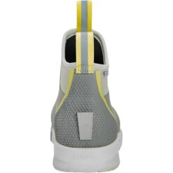 XTRATUF Ladies Ankle Deck Sport Gray & Yellow Boots ADSW-108 -Ariat Store ADSW108 4 EXTRALARGE