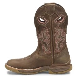 Double H Ladies Phantom Rider 10" Ari Composite Toe Roper Boots DH5374 -Ariat Store DH5374 Instep