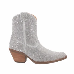 Dingo® LadiesCowgirl Silver Booties DI577-GY6 -Ariat Store DI577 GY6c