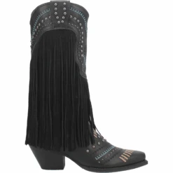 Dingo® Ladies Black Gypsy Fringe Boot DI737-BK -Ariat Store DI737 BK 1