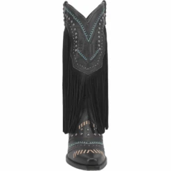 Dingo® Ladies Black Gypsy Fringe Boot DI737-BK -Ariat Store DI737 BK 4