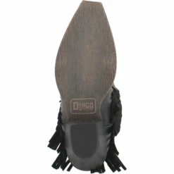 Dingo® Ladies Black Gypsy Fringe Boot DI737-BK -Ariat Store DI737 BK 6