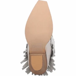 Dingo® Ladies Gypsy Almond Toe Fringed White Boots DI737-WHT -Ariat Store DI737 WHT 6