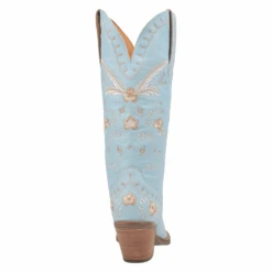 Dingo Ladies Full Bloom Blue Almond Round Toe Boots DI939-BLOOM -Ariat Store DI939d