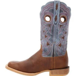 Durango Ladies Rebel Golden Brown An Periwinkle Western Boot DRD0422 -Ariat Store DRD0422 5 LARGE 56757932 e6e2 49b1 b6b3 d91a7e741f7d