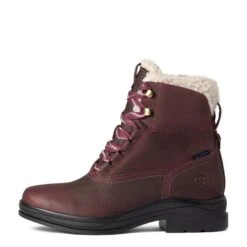 Ariat Ladies Harper Waterproof Dark Brown Lace-Up Boots 10038296 12 Ariat Ladies Harper Waterproof Dark Brown Lace-Up Boots 10038296 -Ariat Store F21 WMS ENGL 10038296 side