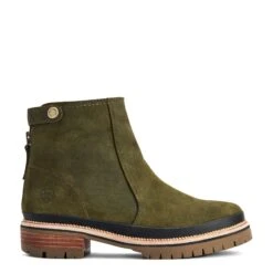 Ariat Ladies Leighton Waterproof Olive Green Boots 10042557 12 Ariat Ladies Leighton Waterproof Olive Green Boots 10042557 -Ariat Store F22 WMS ENGL 10042557 side321