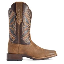 Ariat® Ladies Odessa StretchFit Brown & Burnished Pewter Boots 10042386 11 Ariat® Ladies Odessa StretchFit Brown & Burnished Pewter Boots 10042386 -Ariat Store F22 WMS WEST 10042386 side321