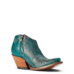 Ariat® Ladies Jolene Turkos Side Zip Western Booties 10042425 11 Ariat® Ladies Jolene Turkos Side Zip Western Booties 10042425 -Ariat Store F22 WMS WEST 10042425 medial