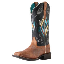 Ariat® Ladies Frontier Chimayo Kona Brown Western Boots 10042573 -Ariat Store F22 WMS WEST 10042573 3 4 front MD2 15aa21e7 9768 45d7 a986 6a7f0396100a