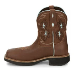 Justin Ladies Chisel Waterproof Nano Composite Toe Work Boots GY9960 -Ariat Store GY9960 617x563 Instep