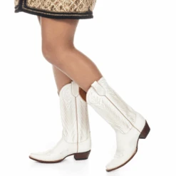 Old Gringo® Ladies Emmer White & Beige Western Boots L3577-3 11 Old Gringo® Ladies Emmer White & Beige Western Boots L3577-3 -Ariat Store L3577 3e