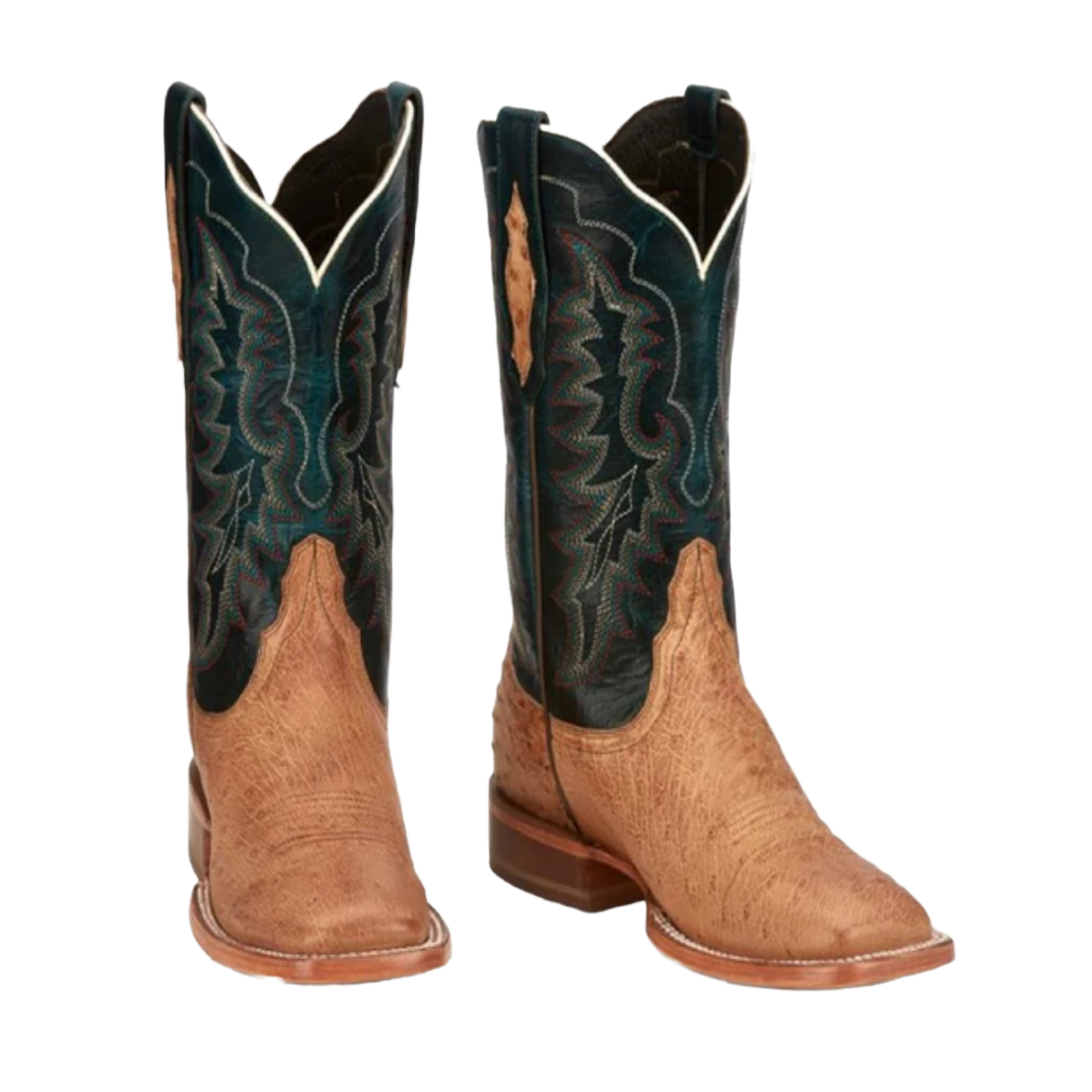Tony Lama® Ladies Wild Heart Umber Smooth Ostrich Western Boots SA6209 2 Tony Lama® Ladies Wild Heart Umber Smooth Ostrich Western Boots SA6209