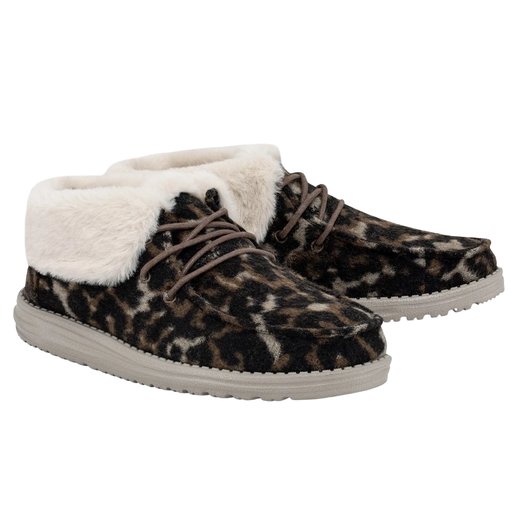 Hey Dude Ladies Britt Abstract Tan Leopard Shoes 121771727 3 Hey Dude Ladies Britt Abstract Tan Leopard Shoes 121771727