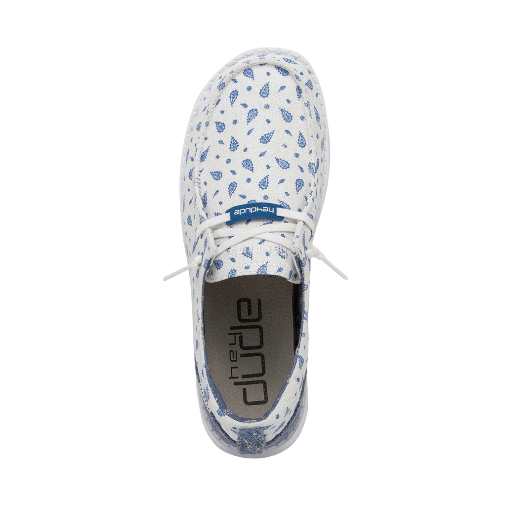 Hey Dude Ladies Wendy Bandana Patterned Slip On Shoe 122280231 4 Hey Dude Ladies Wendy Bandana Patterned Slip On Shoe 122280231 - Image 2