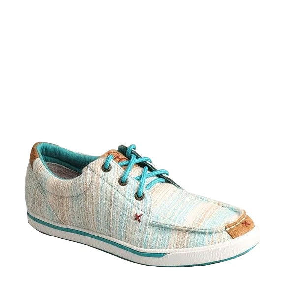 Twisted X Ladies Hooey Blue/Multi Lopers WHYC004 3 Twisted X Ladies Hooey Blue/Multi Lopers WHYC004