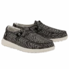 Hey Dude Ladies Wendy Woven Zebra Black Shoes 121414740