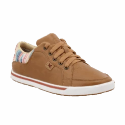 Twisted X® Ladies Tan & Pink Multicolor Lace Up Shoes WCA0072
