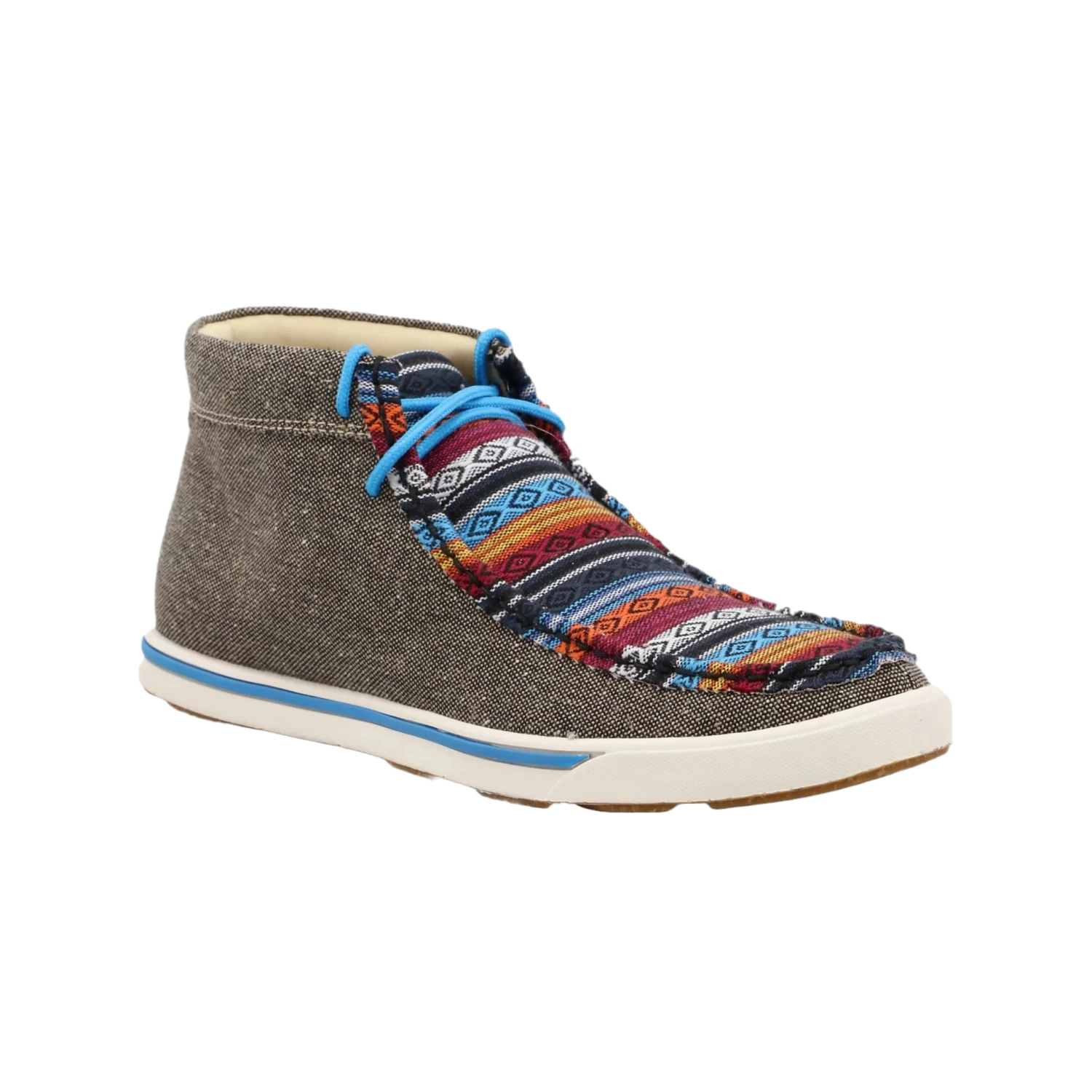 Wrangler Ladies Southwestern High Top Chukka Casual Shoes KWC0007 3 Wrangler Ladies Southwestern High Top Chukka Casual Shoes KWC0007