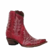 Circle G By Corral Ladies Red Embroidery & Zipper Ankle Booties L5704 -Ariat Store Myproject 2023 04 17T084144.820