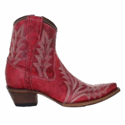 Circle G By Corral Ladies Red Embroidery & Zipper Ankle Booties L5704 7 Circle G By Corral Ladies Red Embroidery & Zipper Ankle Booties L5704 -Ariat Store Myproject 2023 04 17T084331.055
