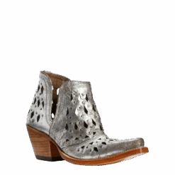 Ariat® Ladies Silver Metallic Studded Dixon Western Boot 10031501